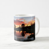 Reymann Lake Sunset - Yosemite Kaffeetasse (VorderseiteRechts)