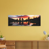 Reymann Lake Sunset - Yosemite Leinwanddruck (Insitu (Wohnzimmer))
