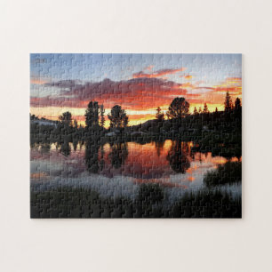 Reymann Lake Sunset - Yosemite Puzzle