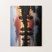 Reymann Lake Sunset - Yosemite Puzzle (Vertikal)