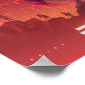 Reyna valorant poster (Ecke)