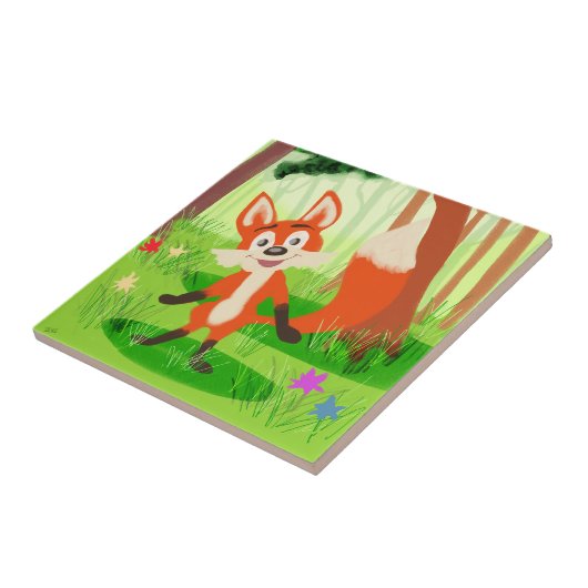 Reynard the Fox Fliese (Seite)