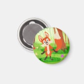 Reynard the Fox Magnet (Vorderseite/Rückseite)