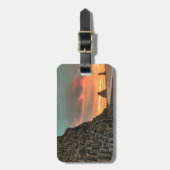 Reynisdrangar Sea Cliffs Island Gepäckanhänger (Vorderseite vertikal)