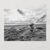 Reynisfjara Beach Cairn Postkarte (Vorderseite)