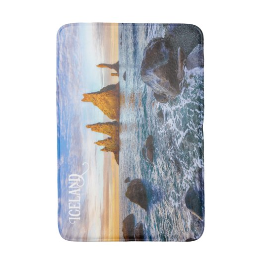 Reynisfjara Beach, Island Badematte (Vorderseite Vertikal)