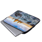 Reynisfjara Beach, Island Laptopschutzhülle (Vorne Knopf)