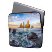 Reynisfjara Beach, Island Laptopschutzhülle (Vorderseite Links)