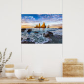 Reynisfjara Beach, Island Poster (Küche)