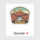 Reynolds, Georgien Aufkleber (Blatt)