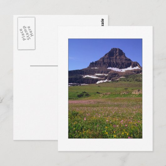 Reynolds Mountain Postkarte (Vorne/Hinten)