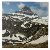 Reynolds Mountain vom Logan Pass beim Glacier Park Fliese (Vorderseite)