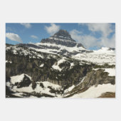 Reynolds Mountain vom Logan Pass beim Glacier Park Geschenkpapier Set (Vorderseite)