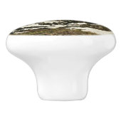 Reynolds Mountain vom Logan Pass beim Glacier Park Keramikknauf (Seitenansicht)