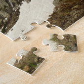 Reynolds Mountain vom Logan Pass beim Glacier Park Puzzle (Seite)