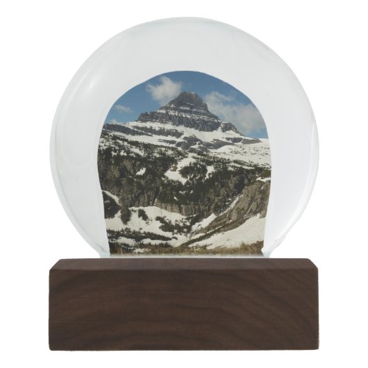 Reynolds Mountain vom Logan Pass beim Glacier Park Schneekugel (Vorderseite)