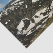 Reynolds Mountain vom Logan Pass beim Glacier Park Seidenpapier (Ausschnitt)