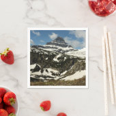 Reynolds Mountain vom Logan Pass beim Glacier Park Serviette (Beispiel)