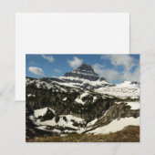 Reynolds Mountain vom Logan Pass im Glacier Park (Vorne/Hinten)
