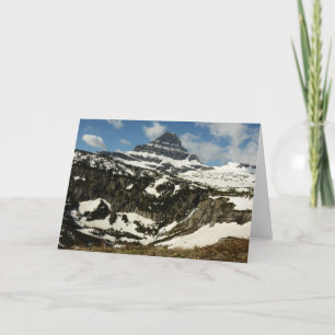 Reynolds Mountain vom Logan Pass im Glacier Park Karte