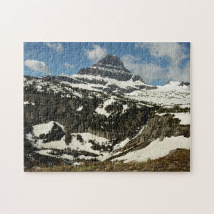 Reynolds Mountain vom Logan Pass im Glacier Park Puzzle