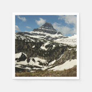 Reynolds Mountain vom Logan Pass im Glacier Park Serviette