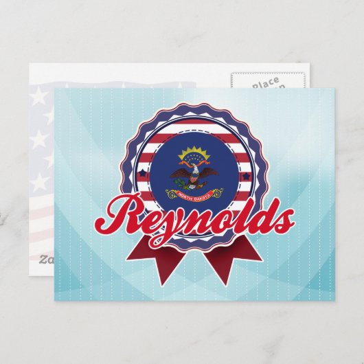 Reynolds, ND Postkarte (Vorne/Hinten)