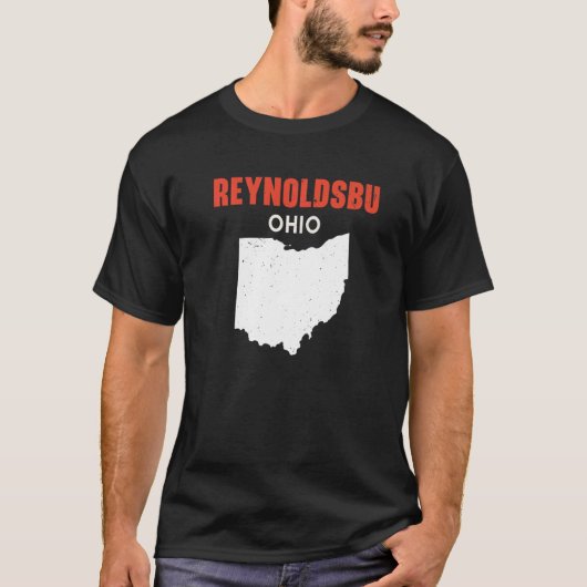 REYNOLDSBURG Ohio USA State America Travel Ohioan  T-Shirt (Vorderseite)