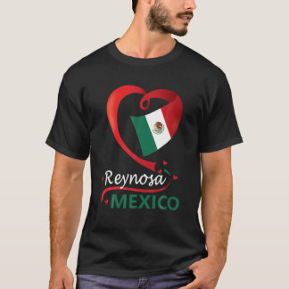 Reynosa Tamaulipas Mexiko Flaggenstaat Mexicana Co T-Shirt