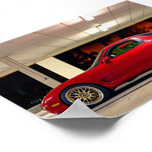 Rey's FD RX-7 Poster (Ecke)