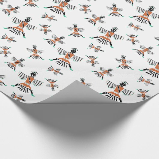 Rez-Messingkrieger Geschenkpapier (Ecke)