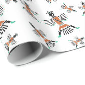 Rez-Messingkrieger Geschenkpapier (Rolleneckpunkt)