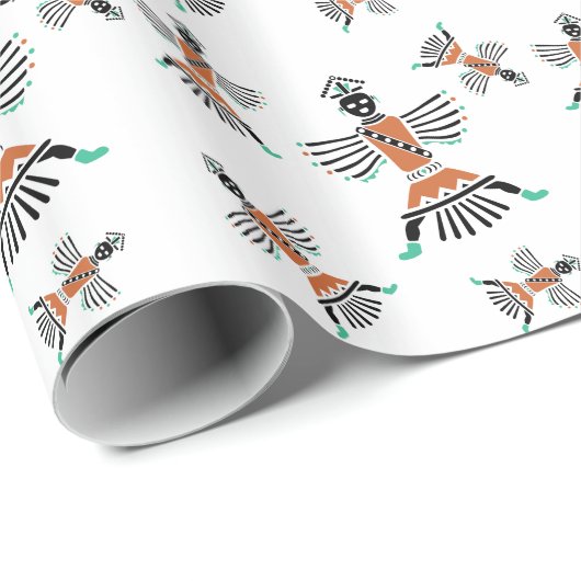 Rez-Messingkrieger Geschenkpapier (Rolleneckpunkt)