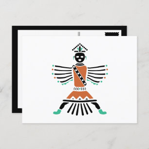 Rez-Messingkrieger Postkarte