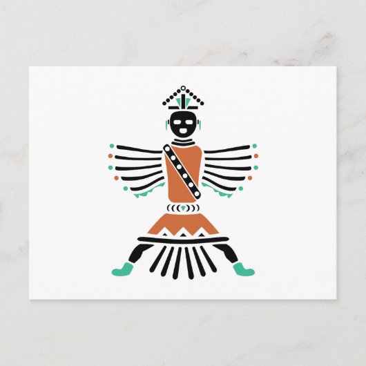 Rez-Messingkrieger Postkarte (Vorderseite)