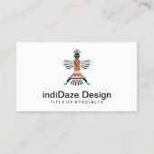 Rez-Messingkrieger Visitenkarte (Vorderseite)