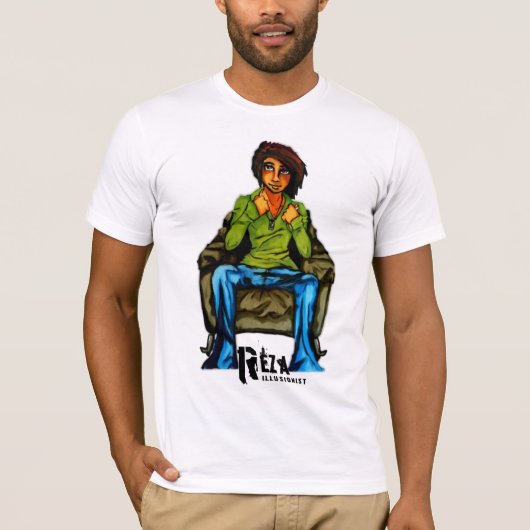 Reza-Shirt T-Shirt (Vorderseite)