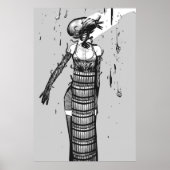 Reze Bomb Devil Chainsaw Man Manga Poster (Vorne)