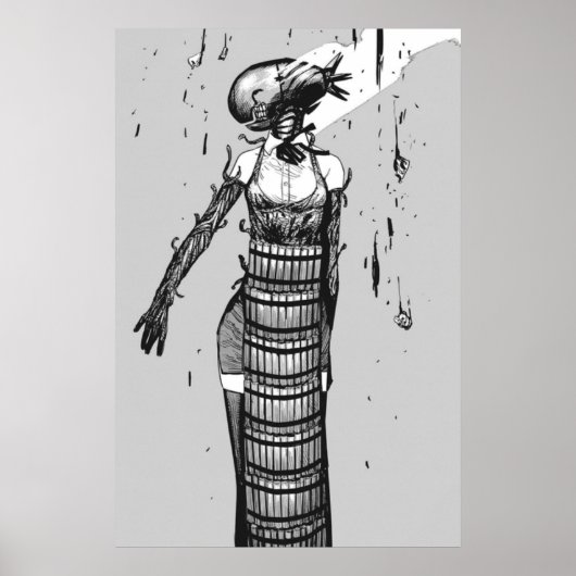 Reze Bomb Devil Chainsaw Man Manga Poster (Vorne)