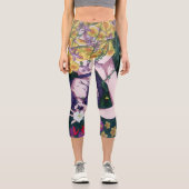Reze Chainsaw-Mann Capri Leggings (Vorderseite)