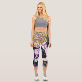 Reze Chainsaw-Mann Capri Leggings