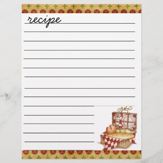 Rezept (Vorderseite)