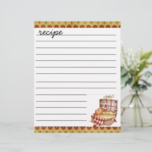 Rezept (Stehend Vorderseite)