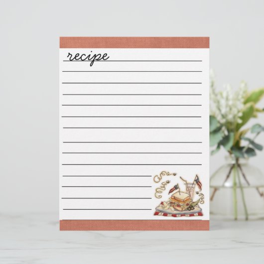 Rezept (Stehend Vorderseite)