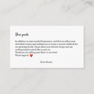 Rezept Austausch Autumn Teddy Bear Baby Dusche Begleitkarte