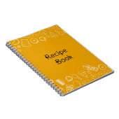 Rezept Book Spiral Foto Notebook Notizblock (Rechte Seite)