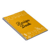 Rezept Book Spiral Foto Notebook Notizblock (Rechte Seite)