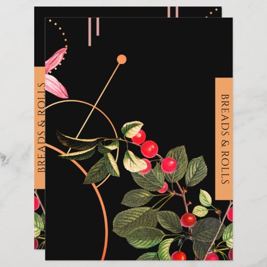 Rezept | Breads & Rolls | Schwarze Kirschen (Vorne/Hinten)