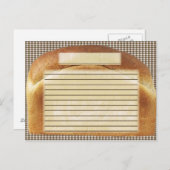 Rezept Brot Postkarte (Vorne/Hinten)