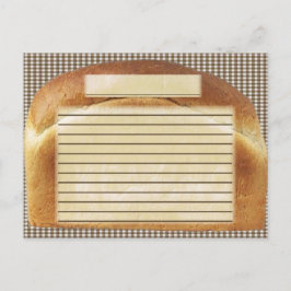 Rezept Brot Postkarte